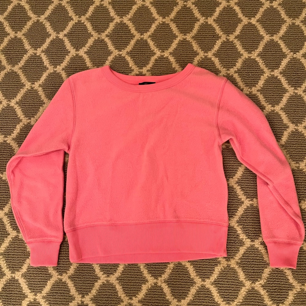 JCREW Pink Crewneck Sweatshirt